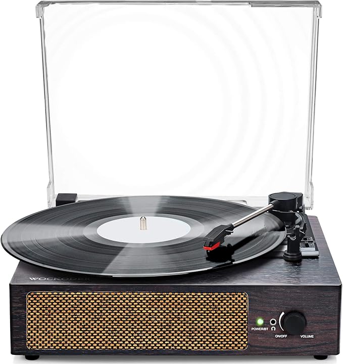 Vinyl Record Player Turntable Wireless Phonograph Portable