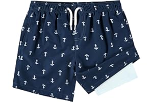 Kanu Surf Boys Adventure Boys Swim Trunks with Compression Liner Quick Dry Stretch Swimsuit