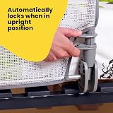 Safety 1st Standard Bed Rail 90cm Grey White, Toddler Bed Guard, Mesh view 5