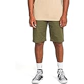 Volcom Mens Vmonty Stretch 22 Chino Shorts – Casual Everyday Wear, Relaxed Fit