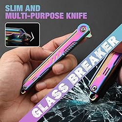 DRACHENADER Tanto Folding Knife for Women and