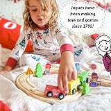 Jaques of London Train Set Wooden Toys 18 Track Pieces Gift Packaging view 4