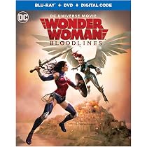 Amazon.com: Wonder Woman: Bloodlines (Blu-ray) : Rosario Dawson ...
