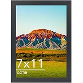 Amazon.com - JCJMY 7x11 Picture Frame Black for Wall Hanging or ...