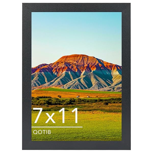 QOTIB 12X20 PICTURE FRAME BLACK FOR WALL MOUNTING,...