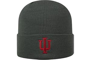 Top of the World NCAA Men's Cuffed Knit Hat Charcoal Icon