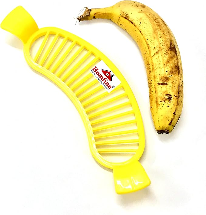 Buy Homfine Banana Cutter Slicer Chopper (Plastic, 1U) Yellow