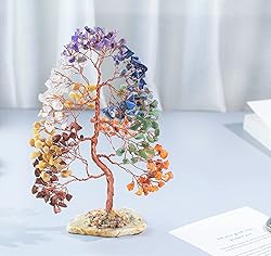 7 Chakra Tree of Life - Spiritual Wisdom, Geode