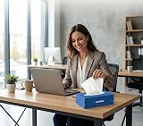 ANAGEL 36 x Boxes 100 Luxuriously Soft White Facial Tissues 2 Ply view 2