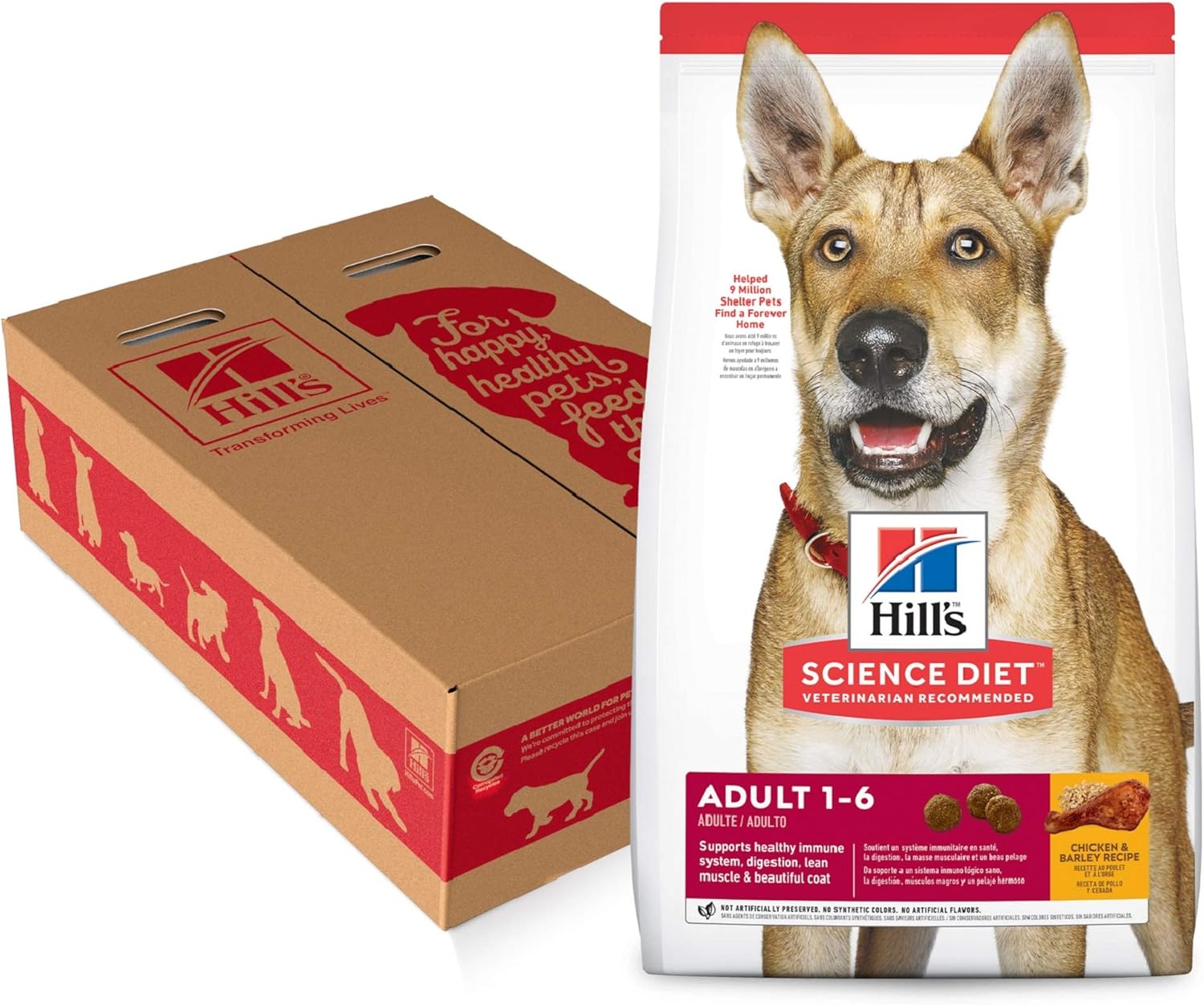 Hill's Science Diet Dry Dog Food, Adult, Chicken Barley Recipe eBay