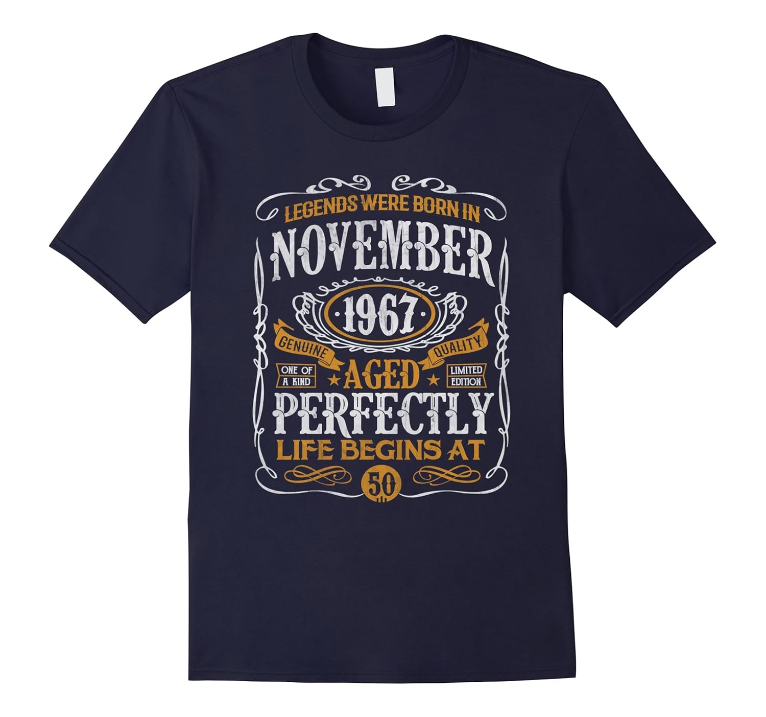 Legends Were Born In November 1967, 50th Birthday Gift Shirt-ANZ