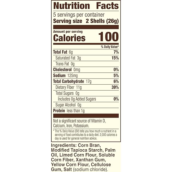 OLD EL PASO CARB ADVANTAGE CRUNCHY TACO SHELLS, 6G NET CARBS, 90 CALORIES, 10 CT, 4.6 OZ
