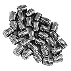 M10 x 12mm Flat Point Screws, Metric Grub
