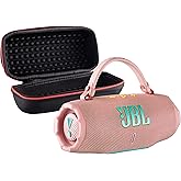 JBL Charge 6 Portable Bluetooth Speaker (Pink) | IP68 Waterproof, DustProof, and DropProof, Outdoor Wireless Audio |28Hrs Playtime + Travel Case Bundle