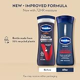 Vaseline Men Extra Strength Lotion 295ml for Very Dry Skin view 3