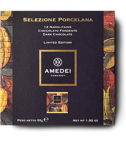 Amedei Toscano Red 70% Dark Chocolate Bar – Italian Import With Berries (Cherries, Raspberries, Strawberries)