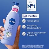 NIVEA Oil In Lotion Coconut & Monoi Oil 400ml Replenishing Moisturiser view 2