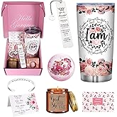 Christian Gifts for Women, Inspirational Present for Religious, Baptism Gifts, 7pcs Unique Encourage Gift for Friends Female Sister Wife Girlfriends Coworker Mom Lady Boss