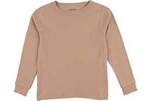 Leveret Long Sleeve Boys Girls Kids & Toddler T-Shirt 100% Cotton (2-14 Years) Variety of Colors