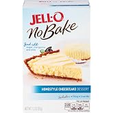 Jell-O No Bake Homestyle Cheesecake Dessert Kit (11.2 oz Box)