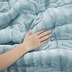 Madison Park Duke Luxe Faux Fur Reversible