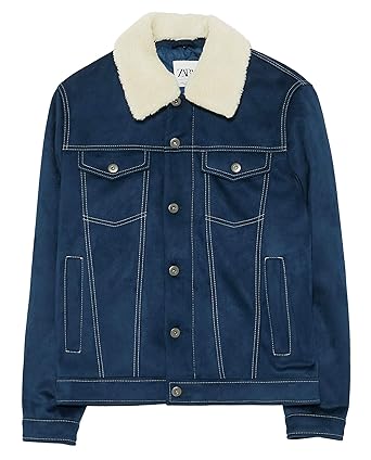 zara contrast denim jacket