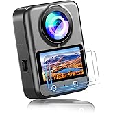 AMAZEAR Screen Protector for DJI OSMO 360 Accessories, Ultra HD Osmo 360 Tempered Glass, 9H Hardness Anti-Fingerprint Scratch