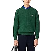 Lacoste Men's French Made Slub Wool Sweater
