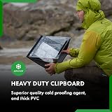 Paperdry Waterproof Clipboard A4 Portrait Black PVC with Cover view 6