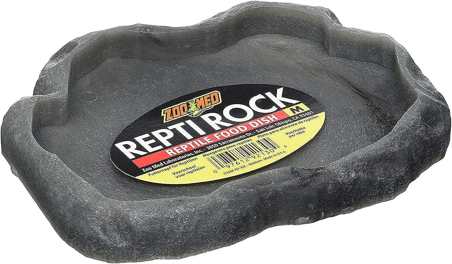 zoomed Repti Rock Food Dish, Medium