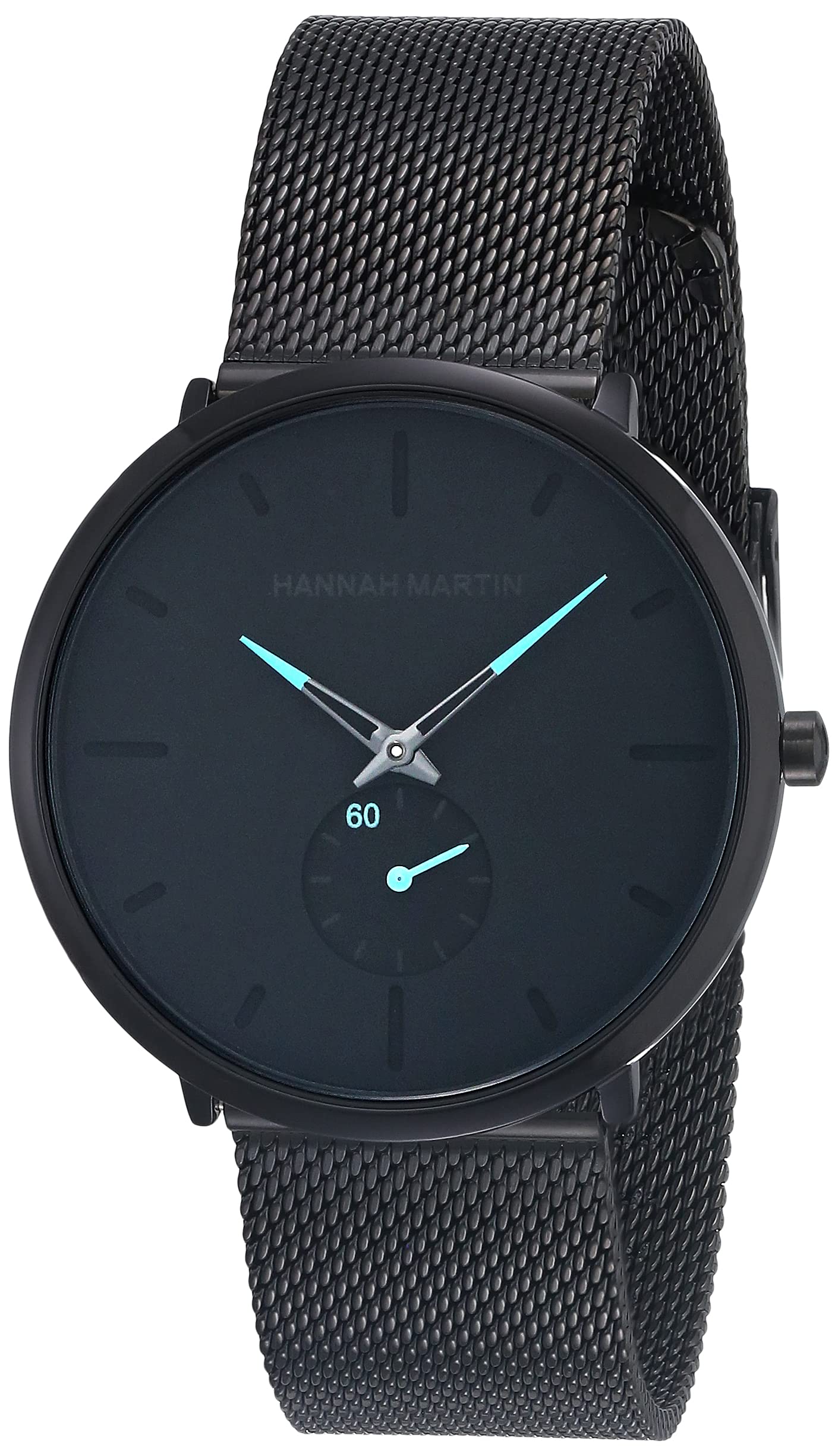 RORIOS Business Men Minimalist Watch Sport Watch Quartz Analog Watches Stainless Steel Mesh Strap Waterproof Ultra Thin Wrist Watches