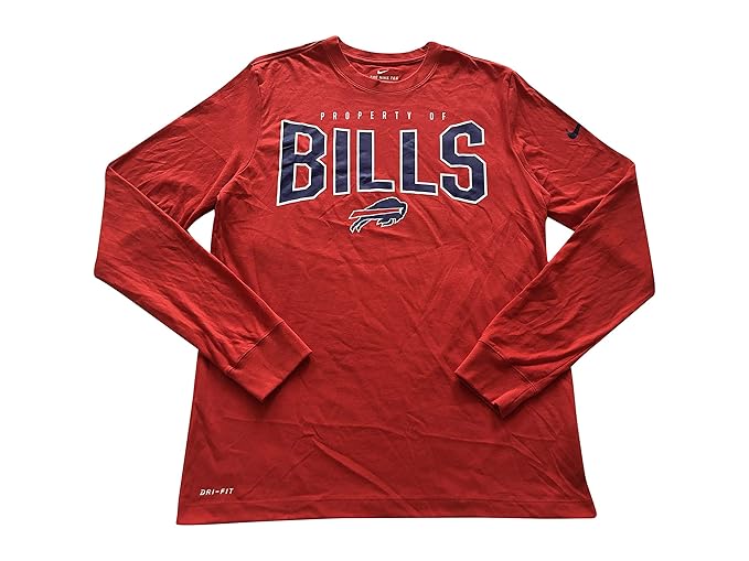 buffalo bills long sleeve dri fit
