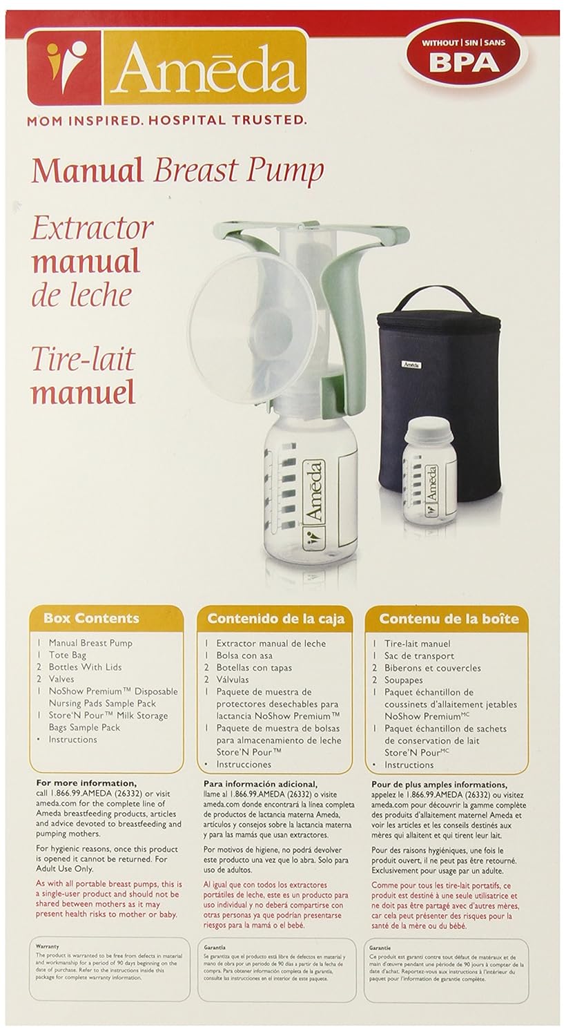 Ameda Manual Breast Pump