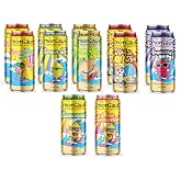 Montauk Premium Iced Tea, Ready-to-Drink Tea, 16 fl oz Cans (Pack of 12, Variety Pack)
