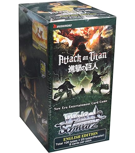 Amazon.com: Weiss Schwarz: Attack on Titan Booster Box
