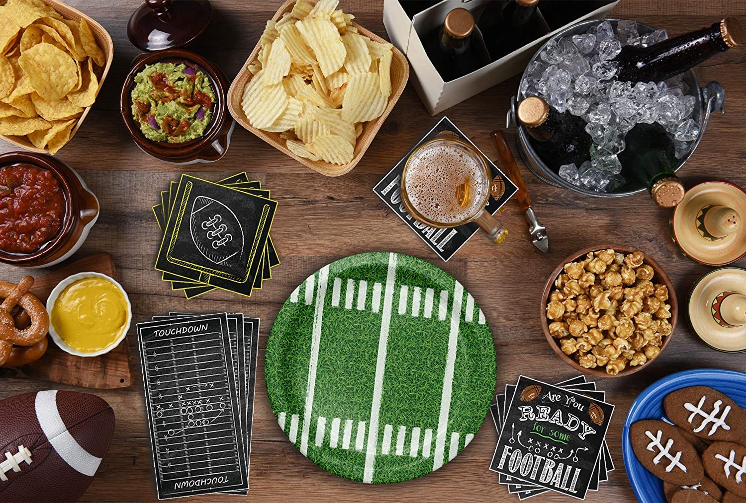 HeroFiber Football Party Supplies