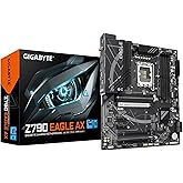GIGABYTE Z790 Eagle AX LGA 1700 Intel Z790 ATX Motherboard with DDR5, M.2, PCIe 5.0, USB 3.2 Gen2X2 Type-C, Intel Wi-Fi 6E, 2