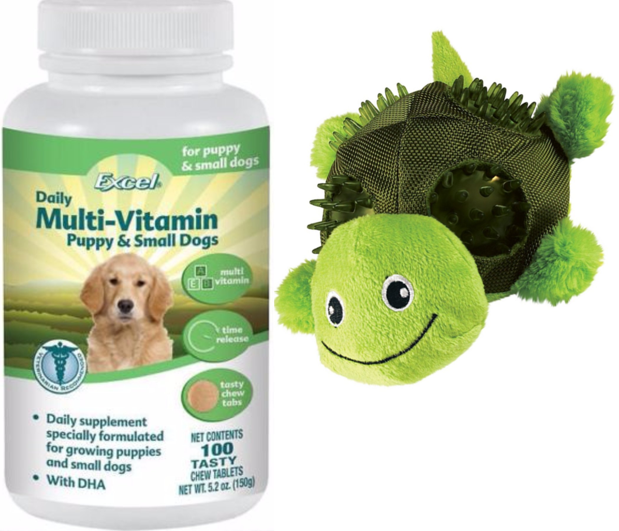 Best MultiVitamins For Small Dogs And Puppies Excel Chewable Tablets