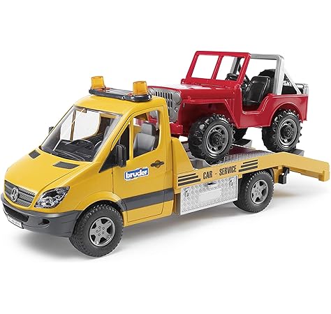 bruder mercedes tow truck