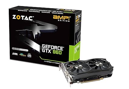 ZOTAC GeForce GTX 960 AMP Edition 4096MB DDR5 128B