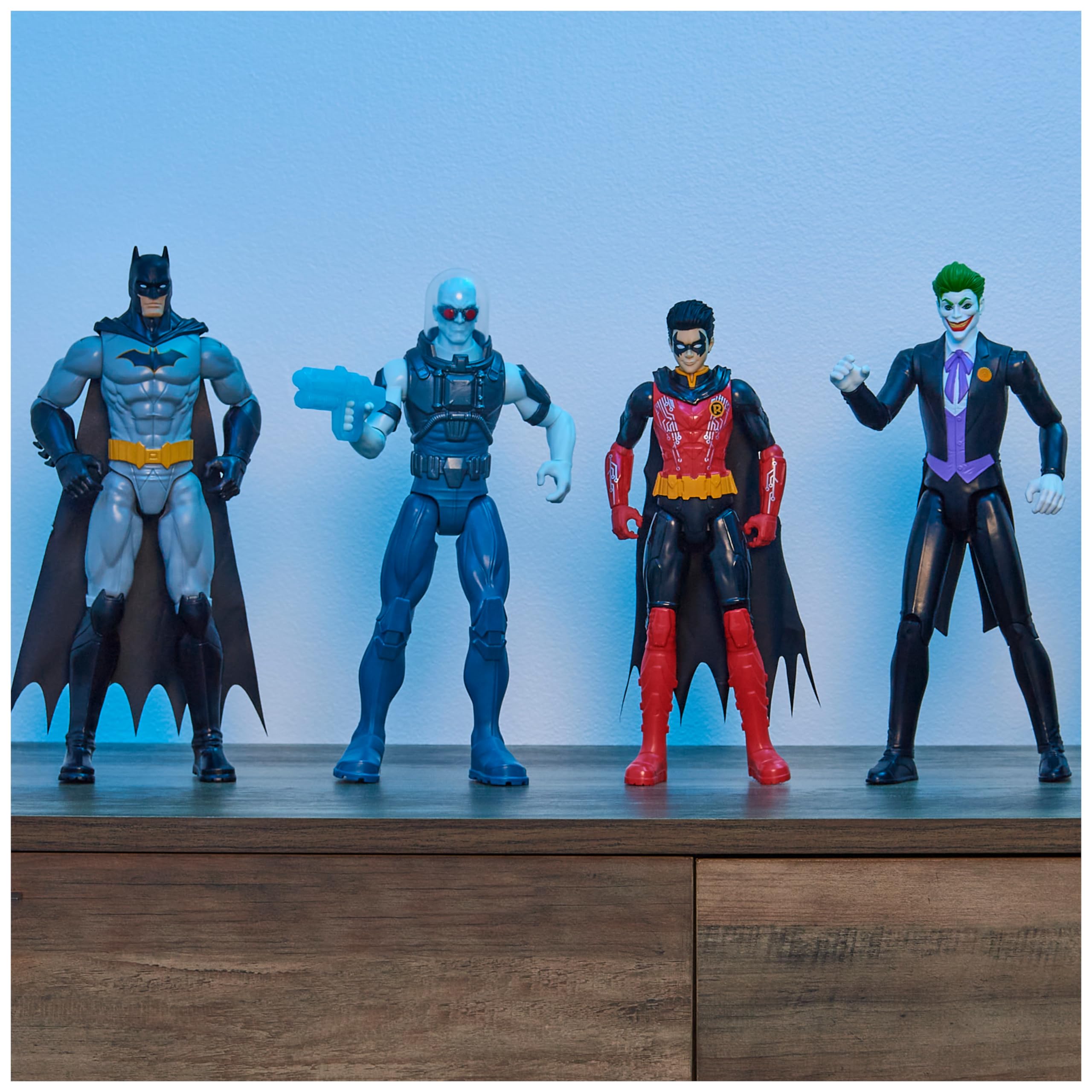 DC Comics, 12-inch Combat Batman Action Figure, Kids Toys for Boys and Girls Ages 3 and Up