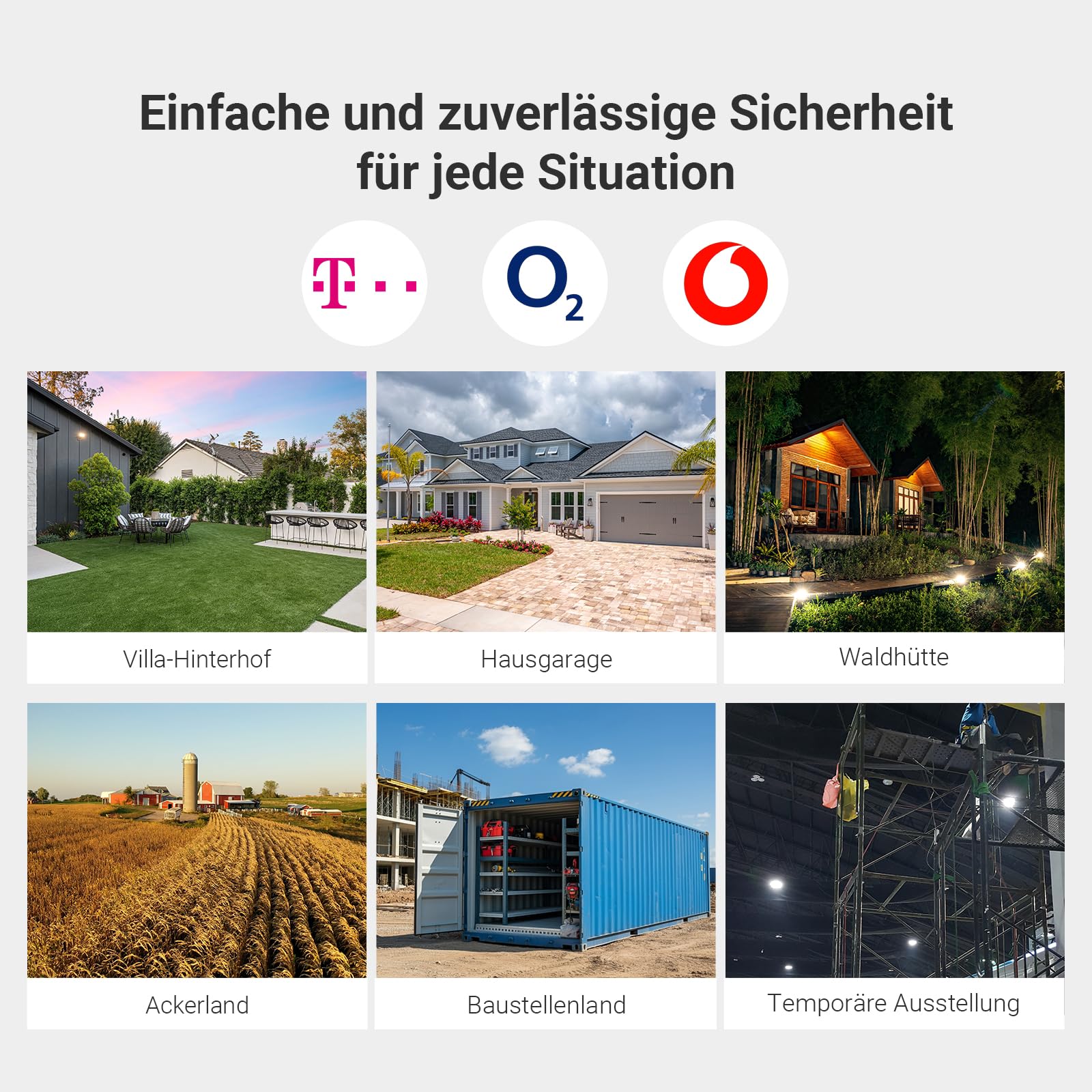 EZVIZ 4G LTE Überwachungskamera ohne WLAN, 360° PTZ Überwachung, 4MP Kamera Aussen Akku, Farbnachtsicht, Person/Fahrzeugerkennung, 2-Wege-Audio, Unterstützt 4G & WLAN 6, CB8 Lite 4G mit 5W Solarpanel 5