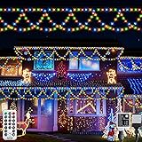 XTF2015 Outdoor Christmas lights Decor 40FT 380 LED