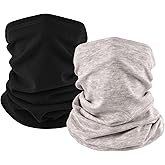 EXski Winter Neck Gaiter Warmer, Soft Fleece Face Mask Scarf for Cold Weather Skiing Cycling Outdoor Sports