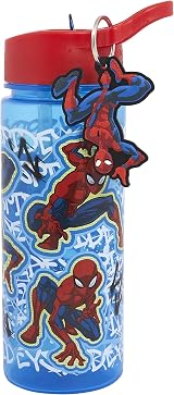 Polar Gear Marvel Spiderman 500ml Kids Water Bottle with Straw view 2