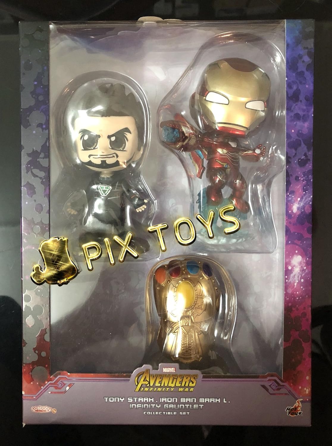 infinity tree service dallas texas on Statues Bobbleheads Hot Toys Cosbaby Tony Stark Ironman Mk50 Infinity Gauntlet Set Of 3 Avengers3 Infinity War Cosb464 Toys Games