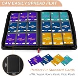 TiopLior Trading Card Binder 432 Pockets 9-Pocket Pages Teal MTG Sports view 5