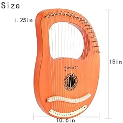 Miwayer Lyre Harp 7, 10, 16, 19, 21 Strings Musical