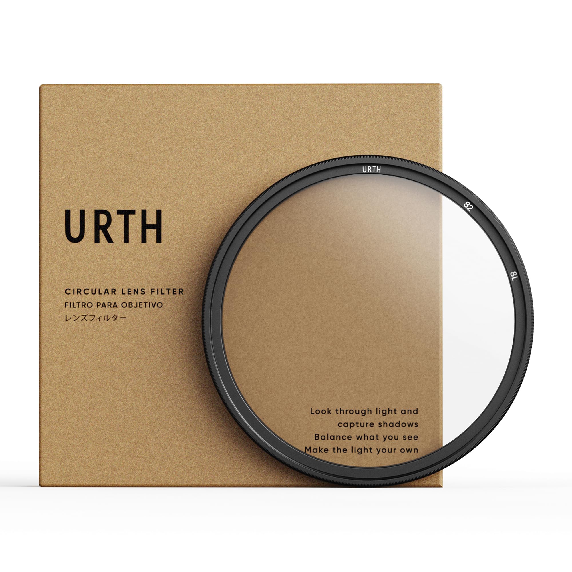 Urth 82mm UV Lens Filter — Ultra-Slim, Multi-Coated UV Camera Lens Protection