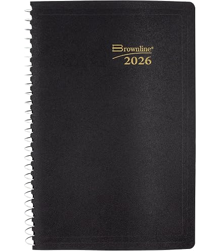Blueline® 2025 Essential Daily Planner, Appointment Book, 12